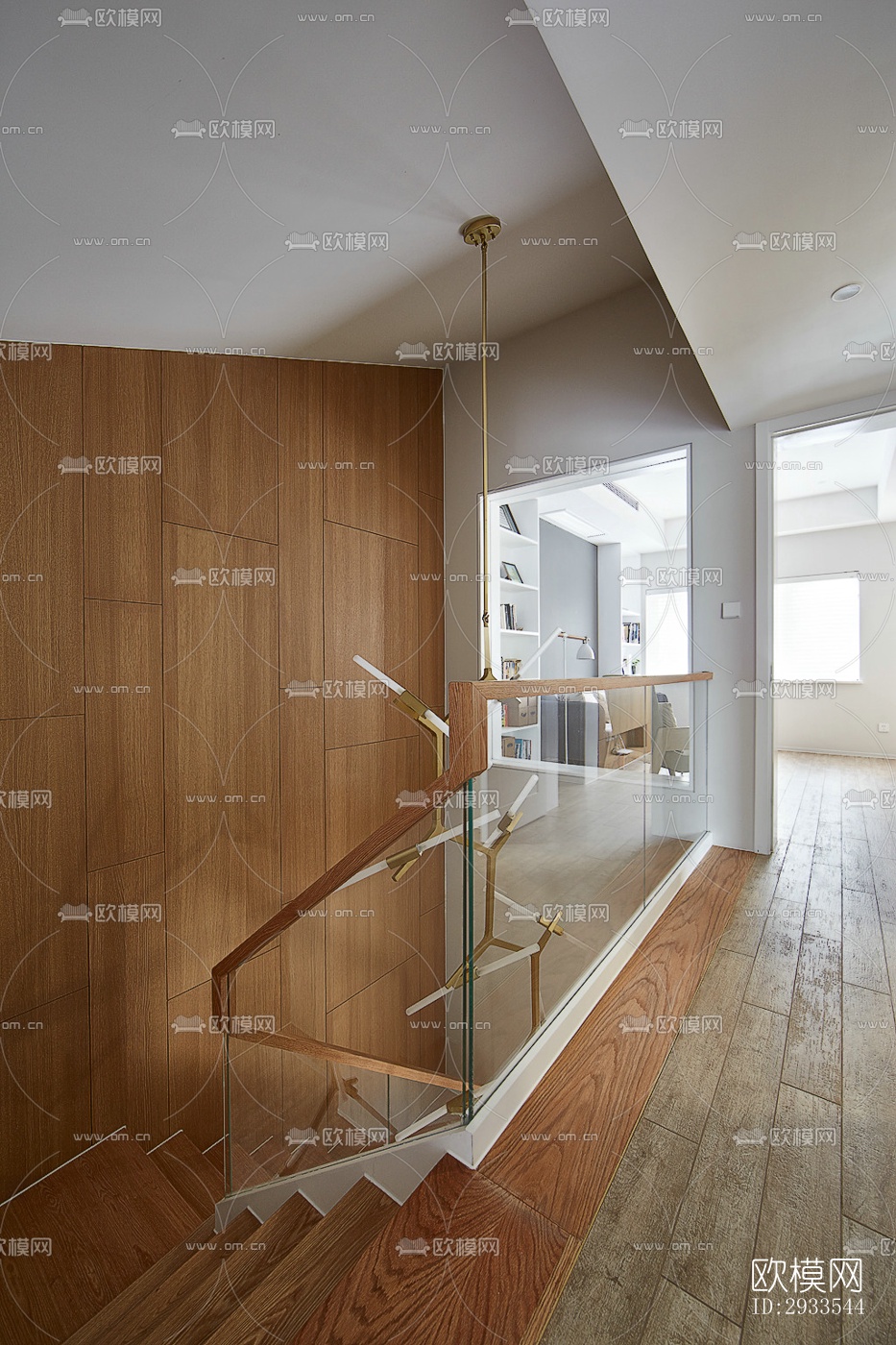 北欧公寓效果图下载（渲染图5）