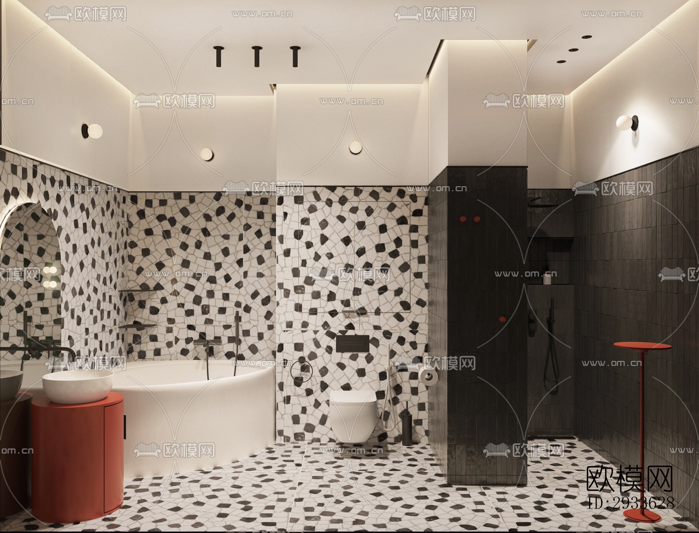 北欧公寓效果图下载（渲染图13）