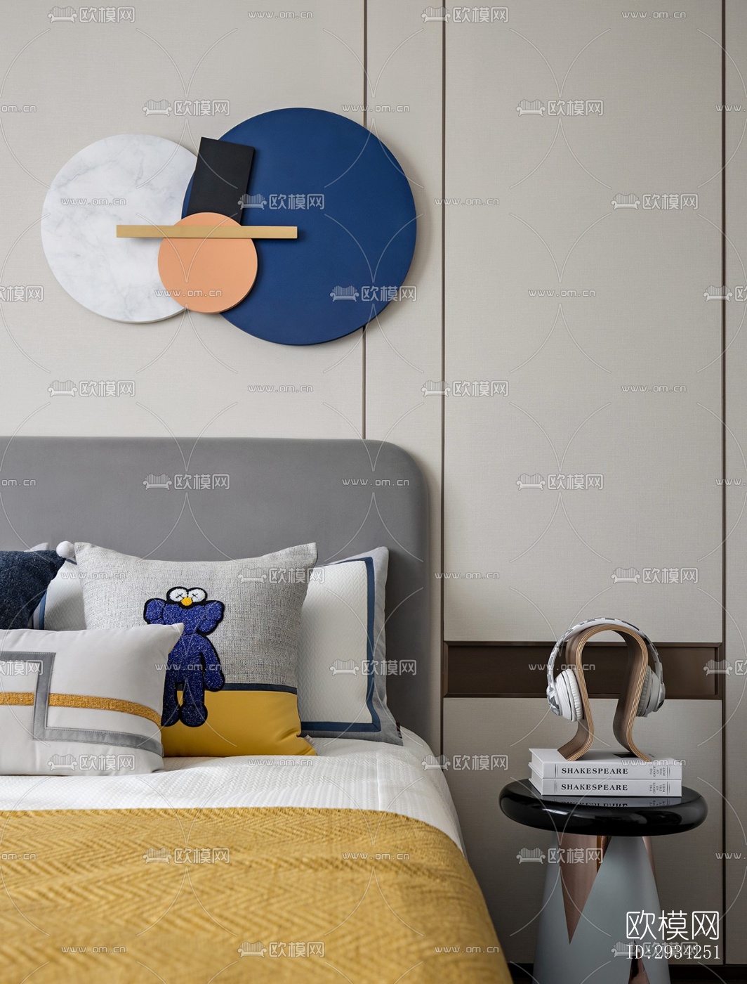 现代复式效果图下载（渲染图5）