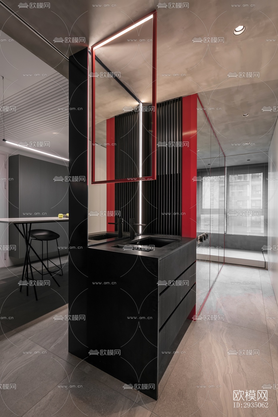 高级灰平层效果图下载（渲染图5）