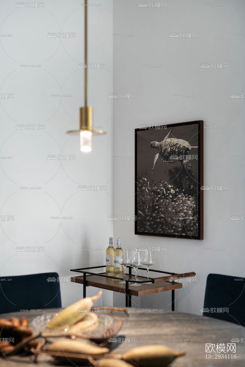 现代别墅效果图下载（渲染图10）