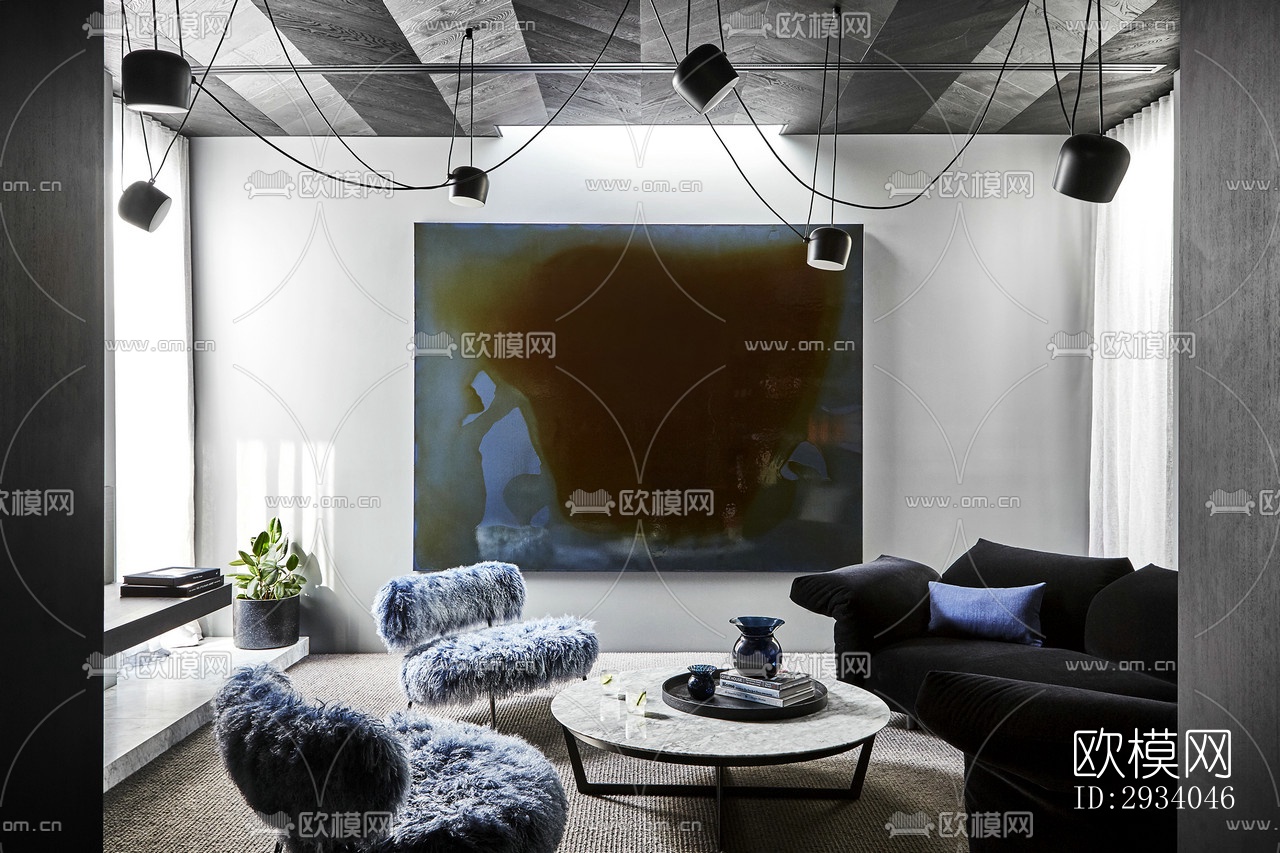 现代别墅效果图下载（渲染图20）