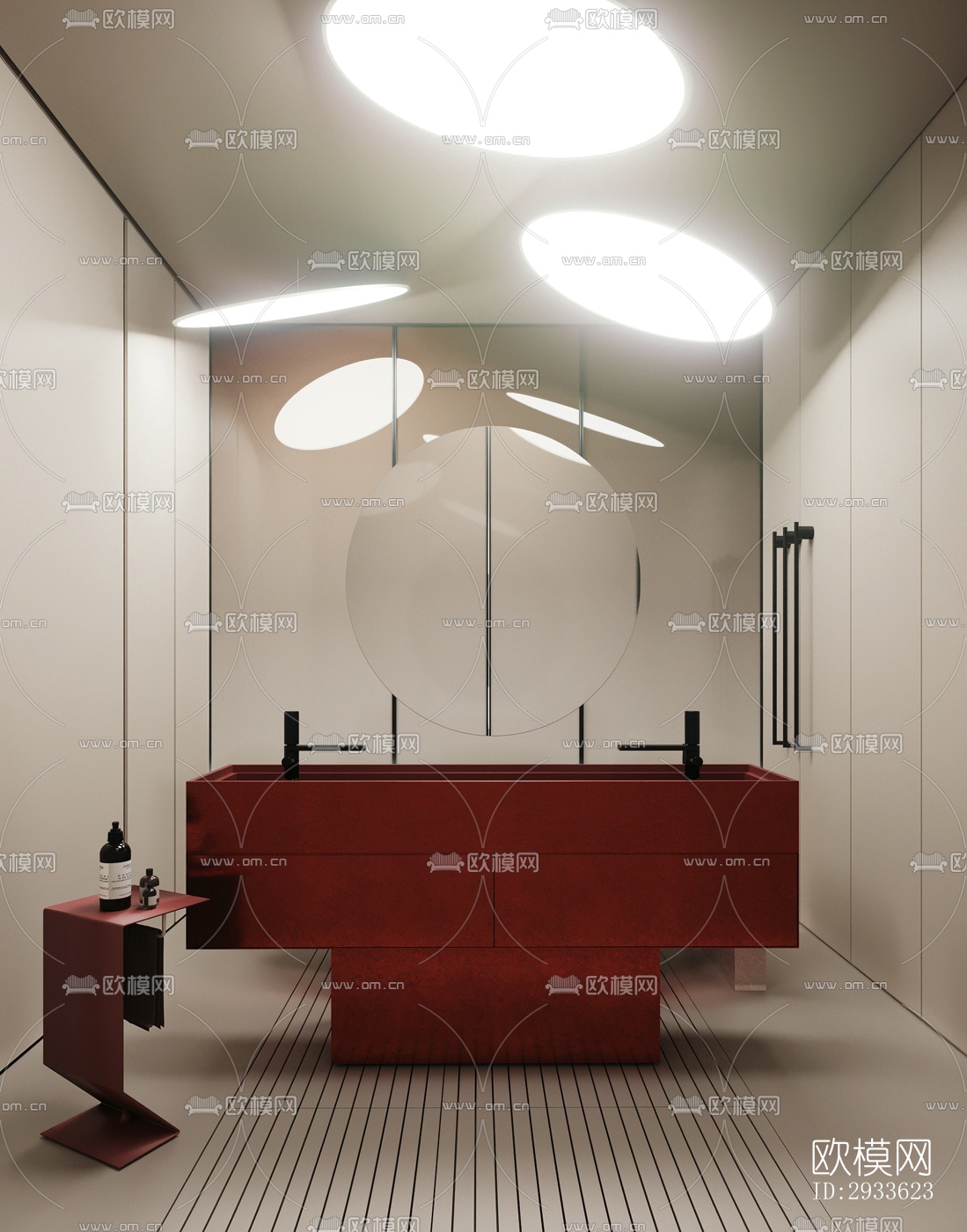 北欧公寓效果图下载（渲染图9）