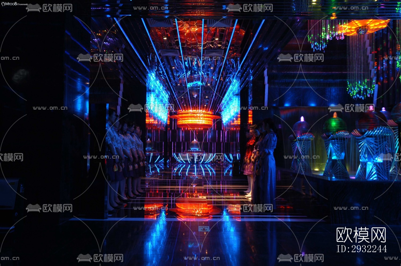 工业风KTV效果图下载（渲染图1）