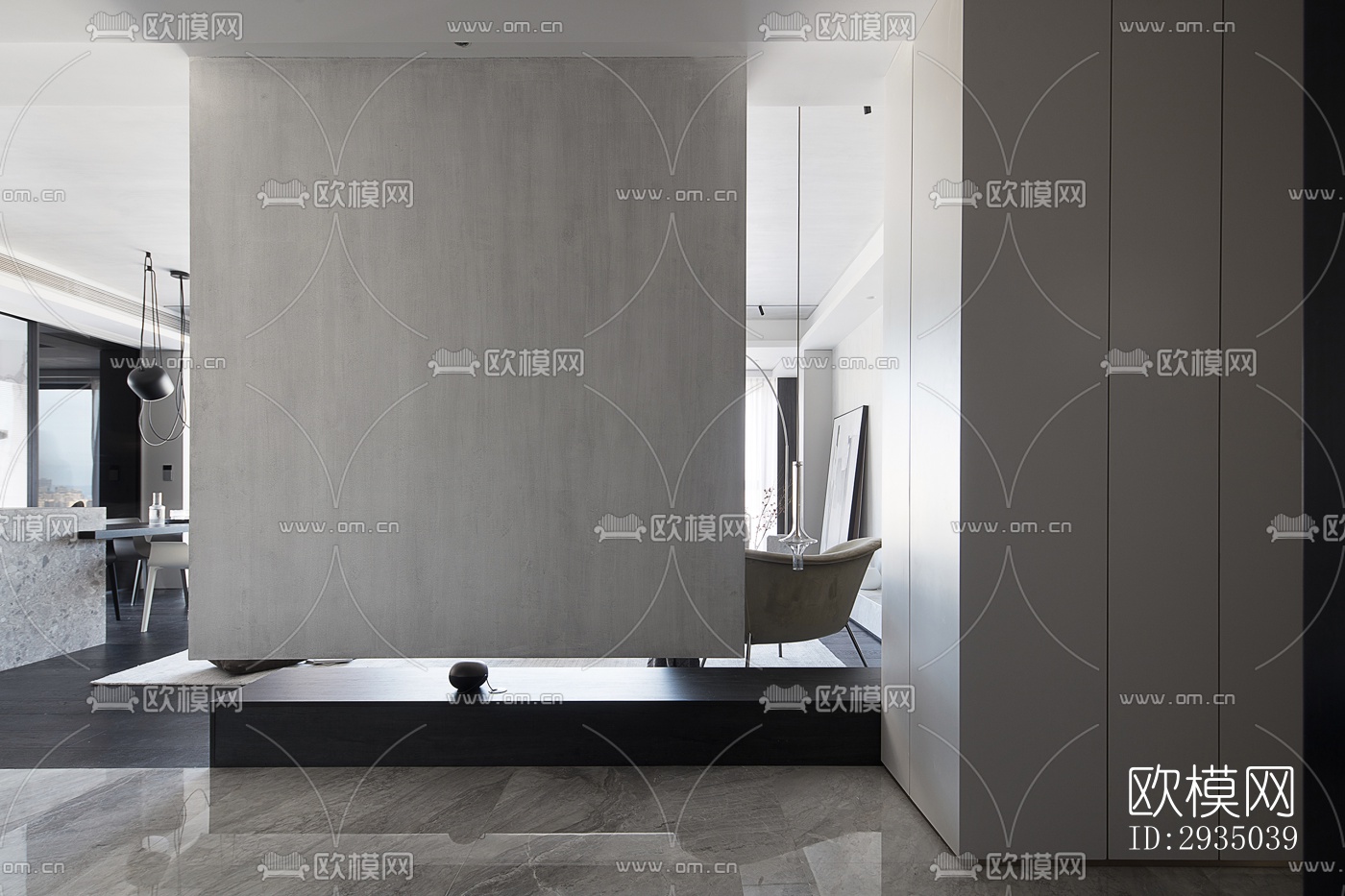 高级灰平层效果图下载（渲染图11）