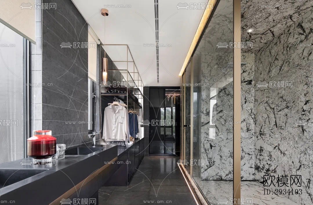 现代别墅效果图下载（渲染图8）