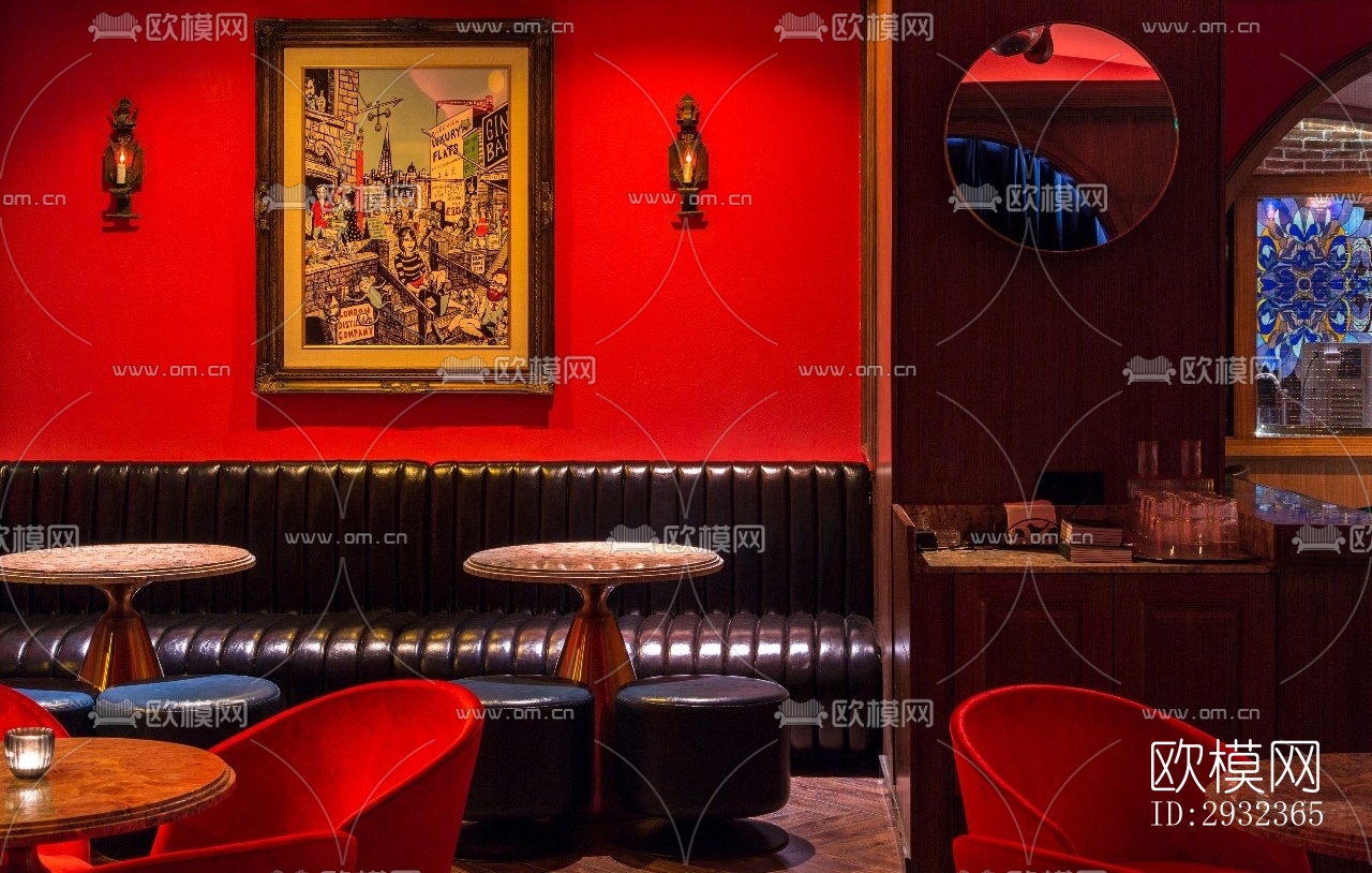 欧式酒吧效果图下载（渲染图10）