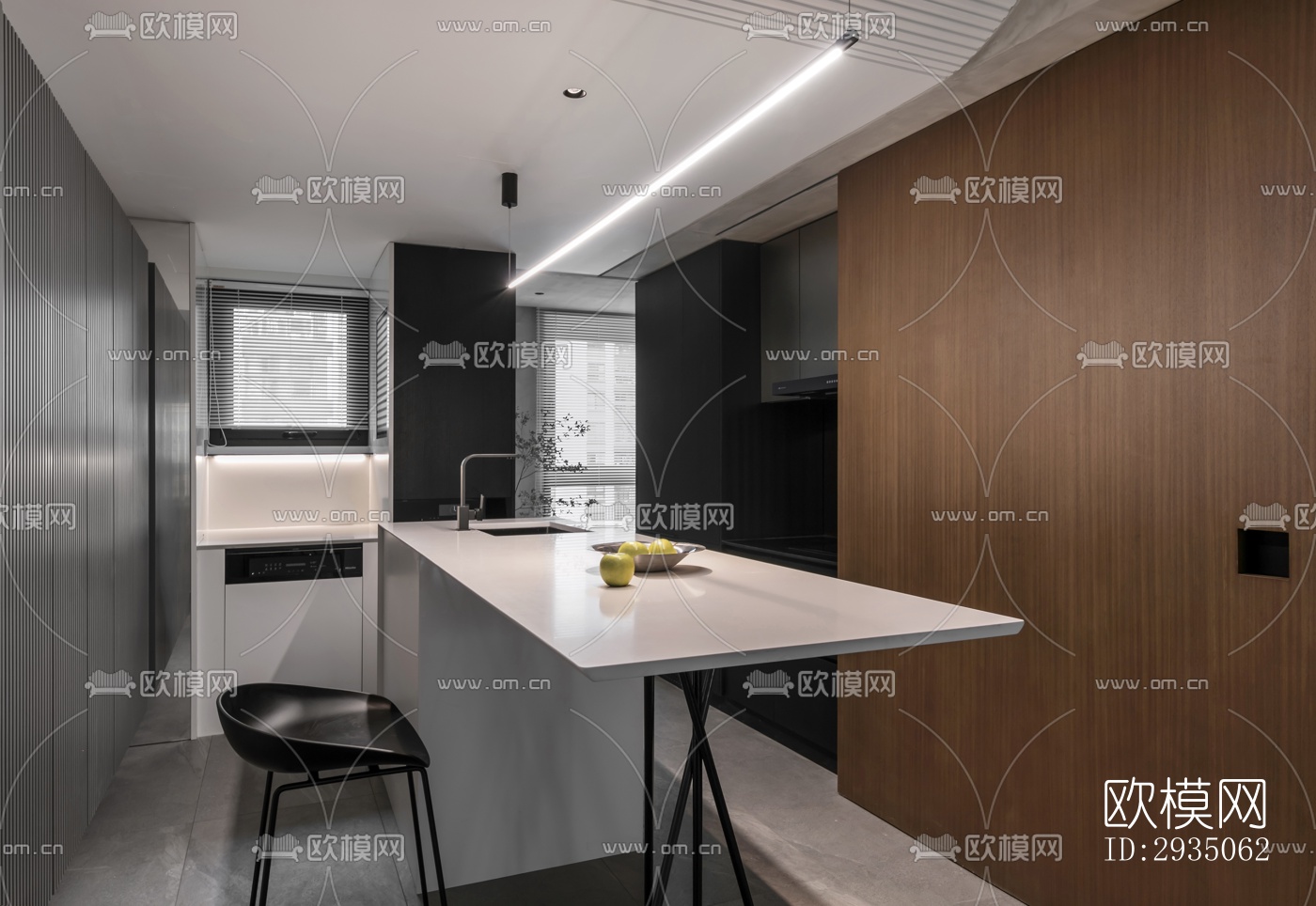 高级灰平层效果图下载（渲染图1）