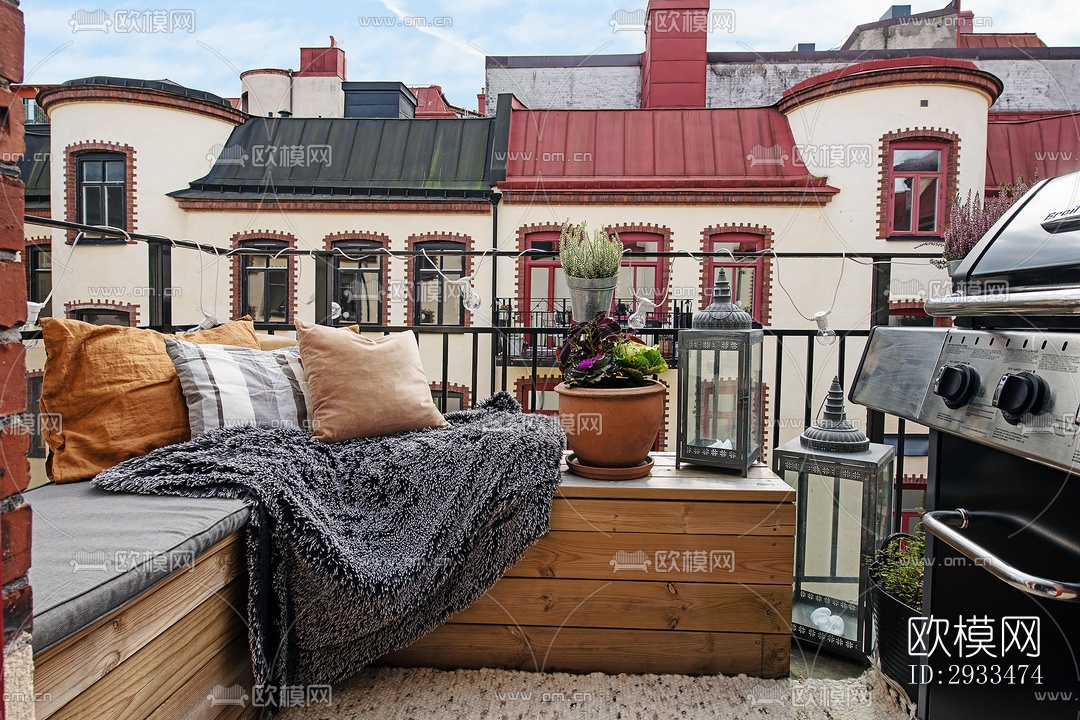 北欧公寓效果图下载（渲染图13）