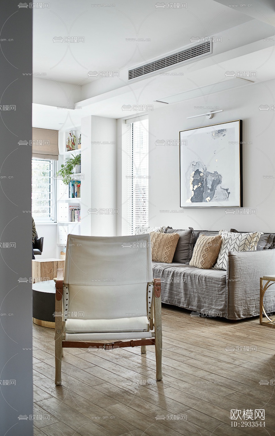 北欧公寓效果图下载（渲染图17）