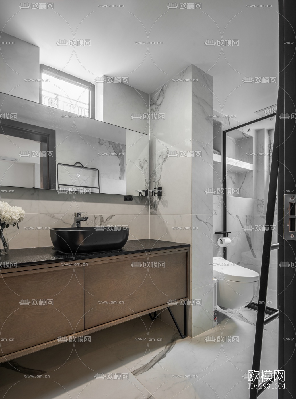 现代复式效果图下载（渲染图8）