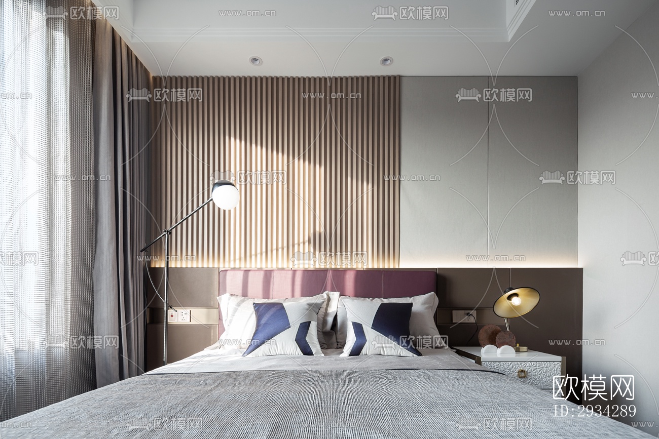 现代复式效果图下载（渲染图8）