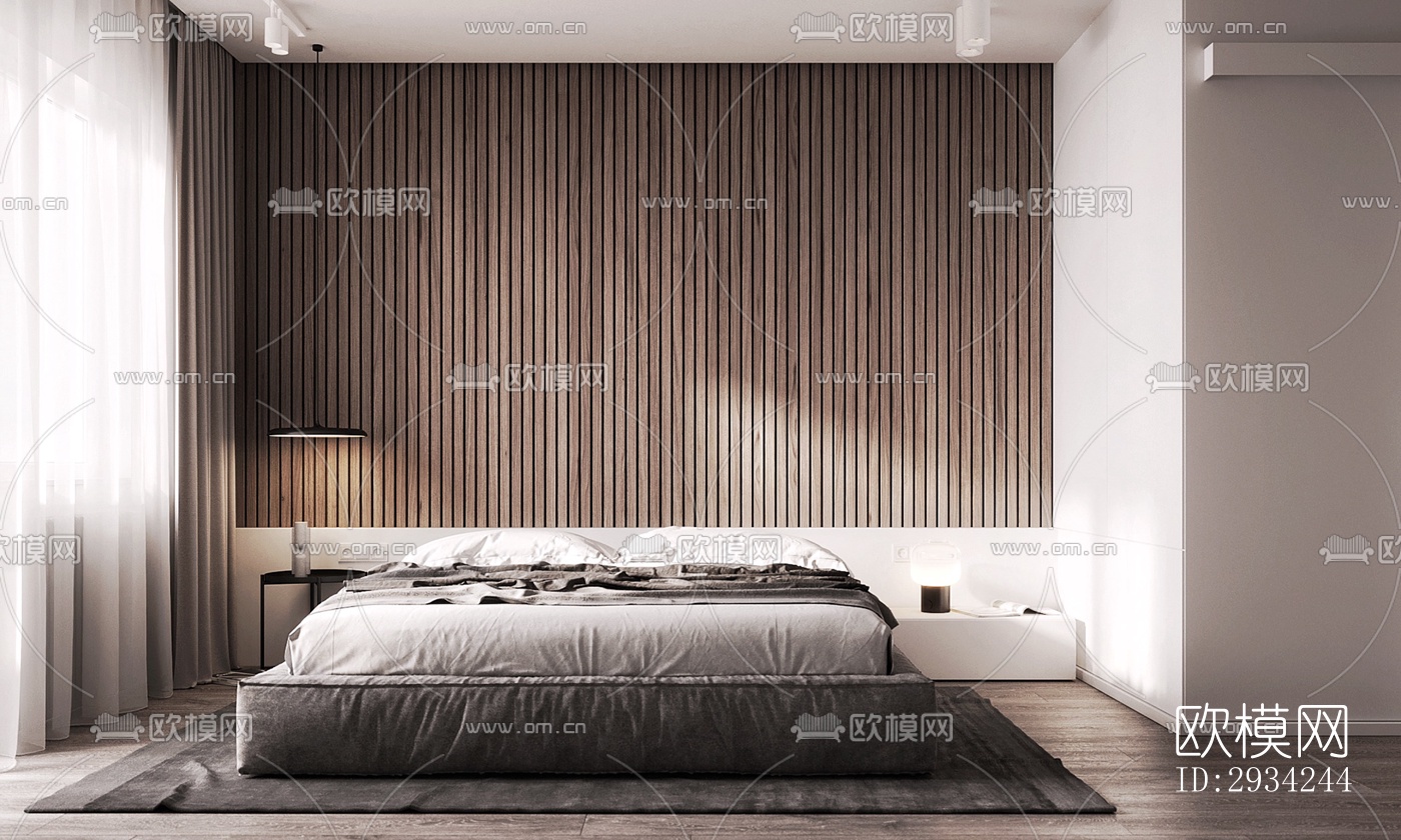 现代复式效果图下载（渲染图7）