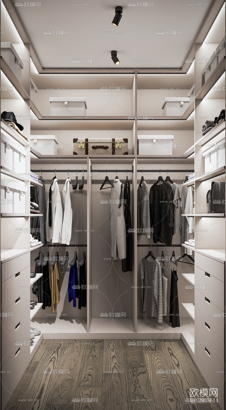 北欧公寓效果图下载（渲染图10）