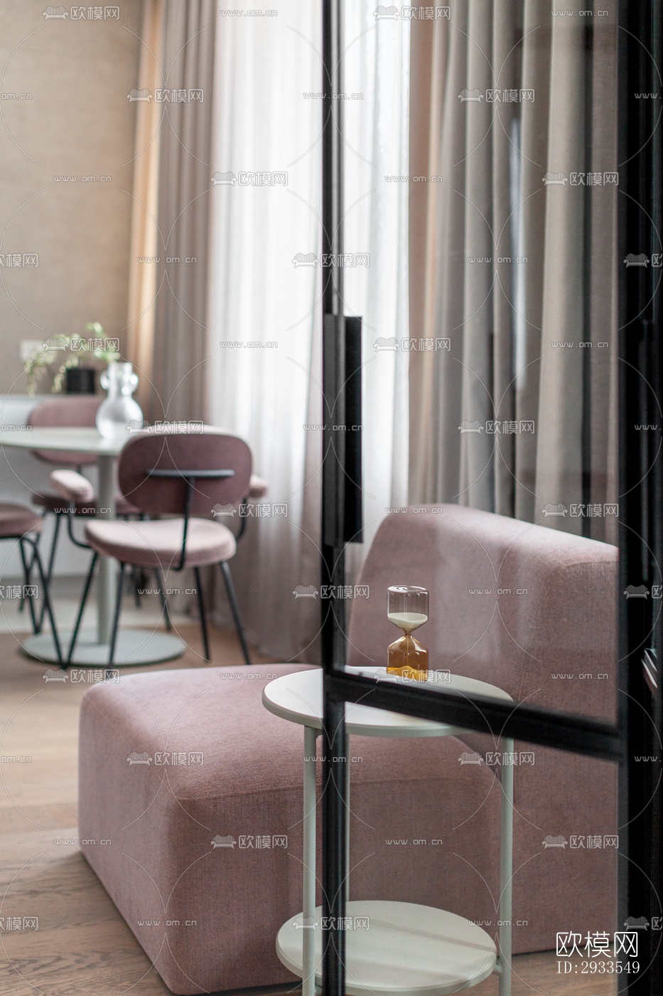 北欧公寓效果图下载（渲染图3）