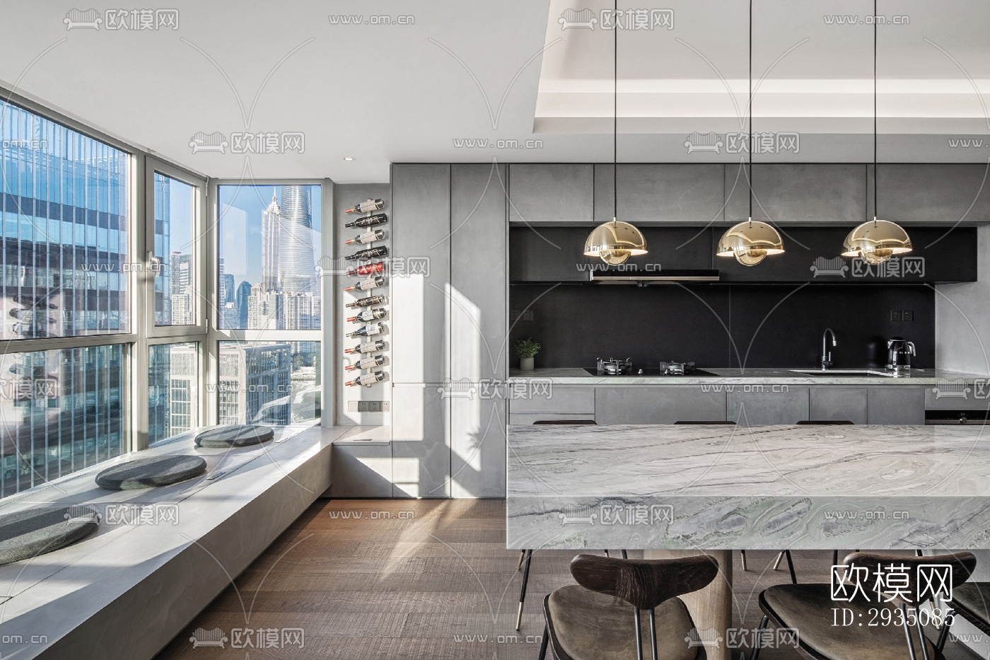 高级灰平层效果图下载（渲染图7）