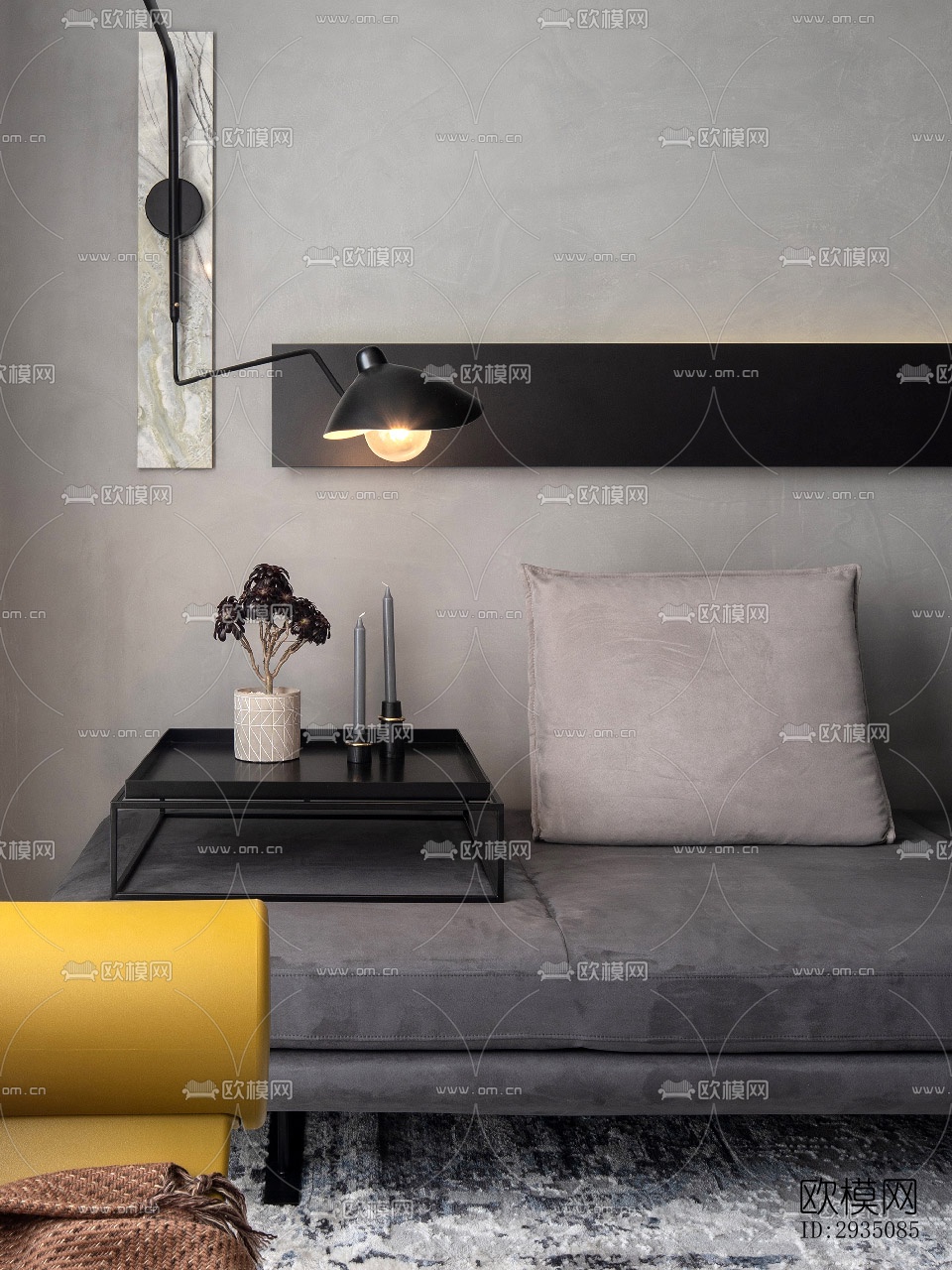 高级灰平层效果图下载（渲染图18）