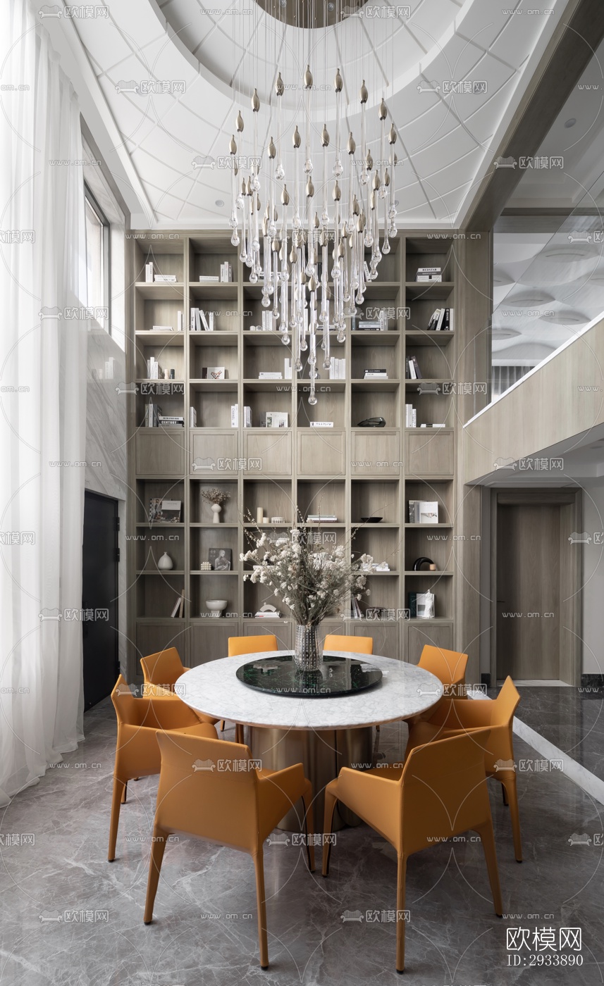 后现代别墅效果图下载（渲染图1）