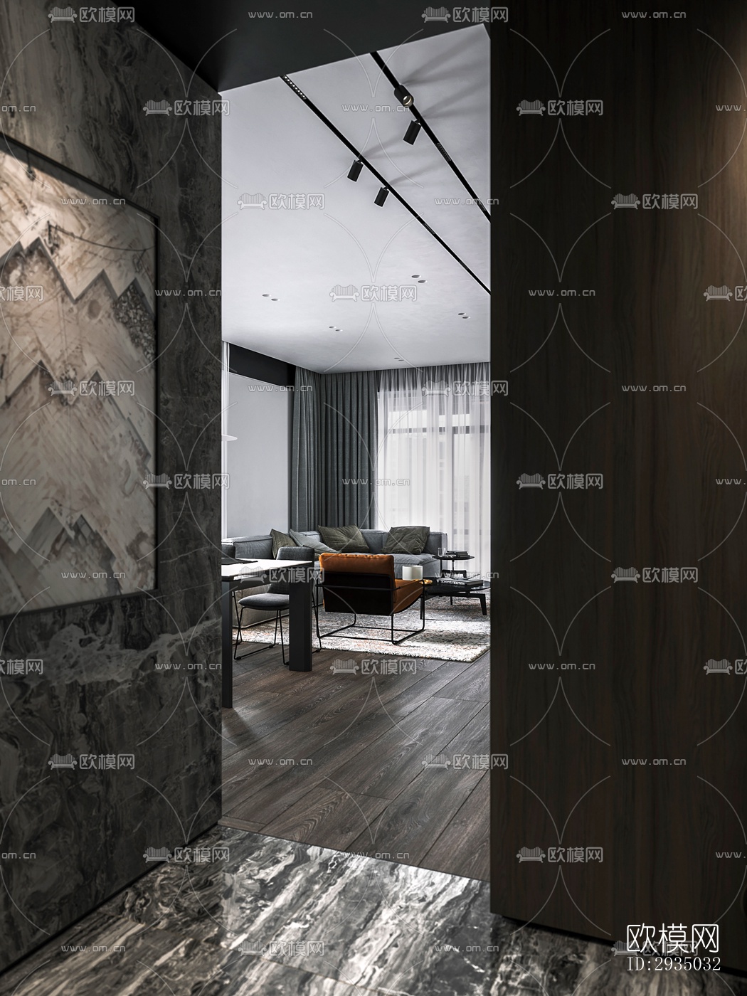 高级灰平层效果图下载（渲染图17）