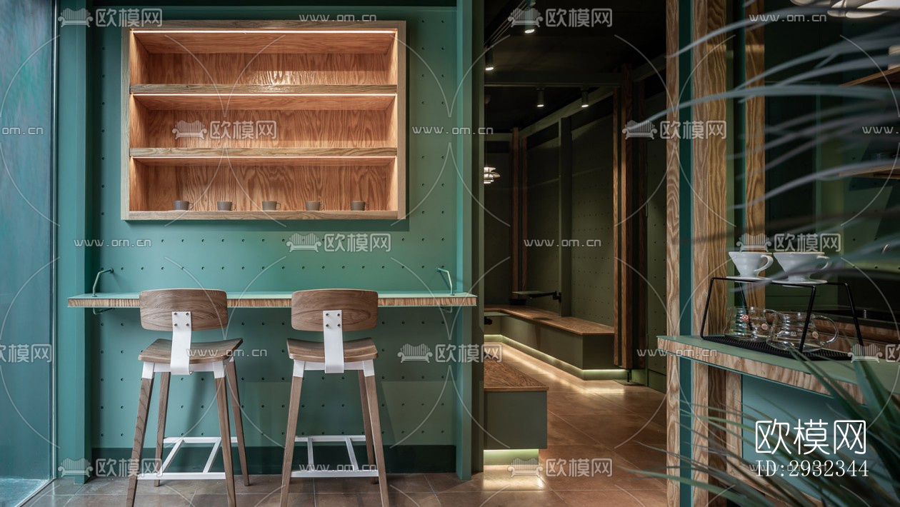 工业风酒吧效果图下载（渲染图14）