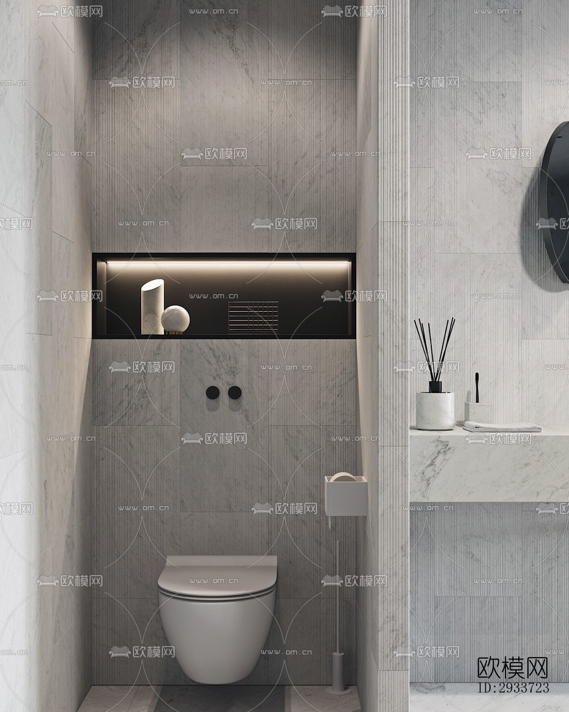 现代公寓效果图下载（渲染图11）