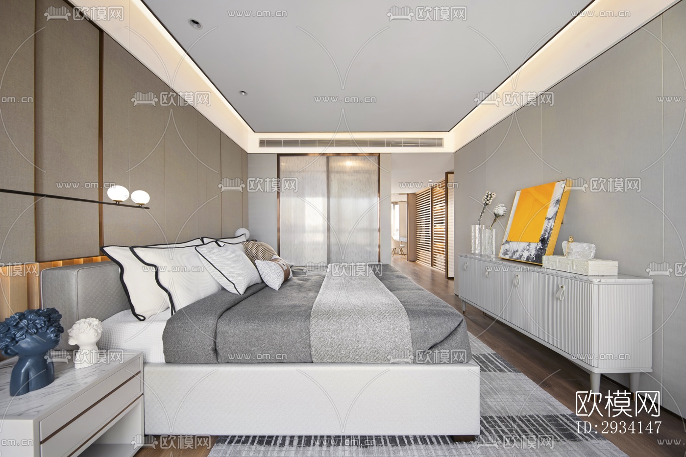 现代别墅效果图下载（渲染图4）