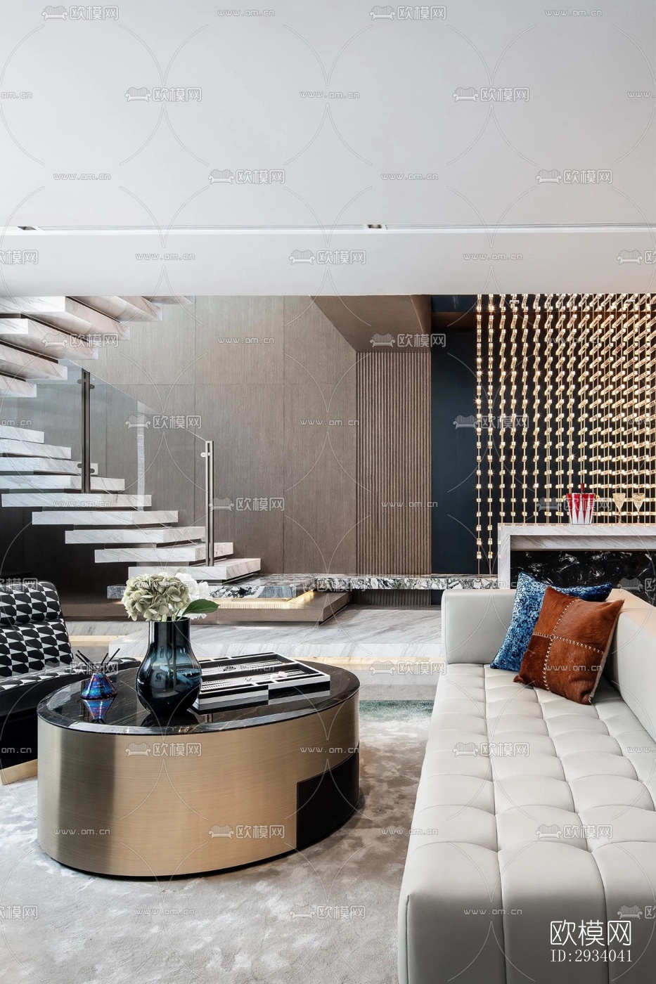 现代别墅效果图下载（渲染图5）