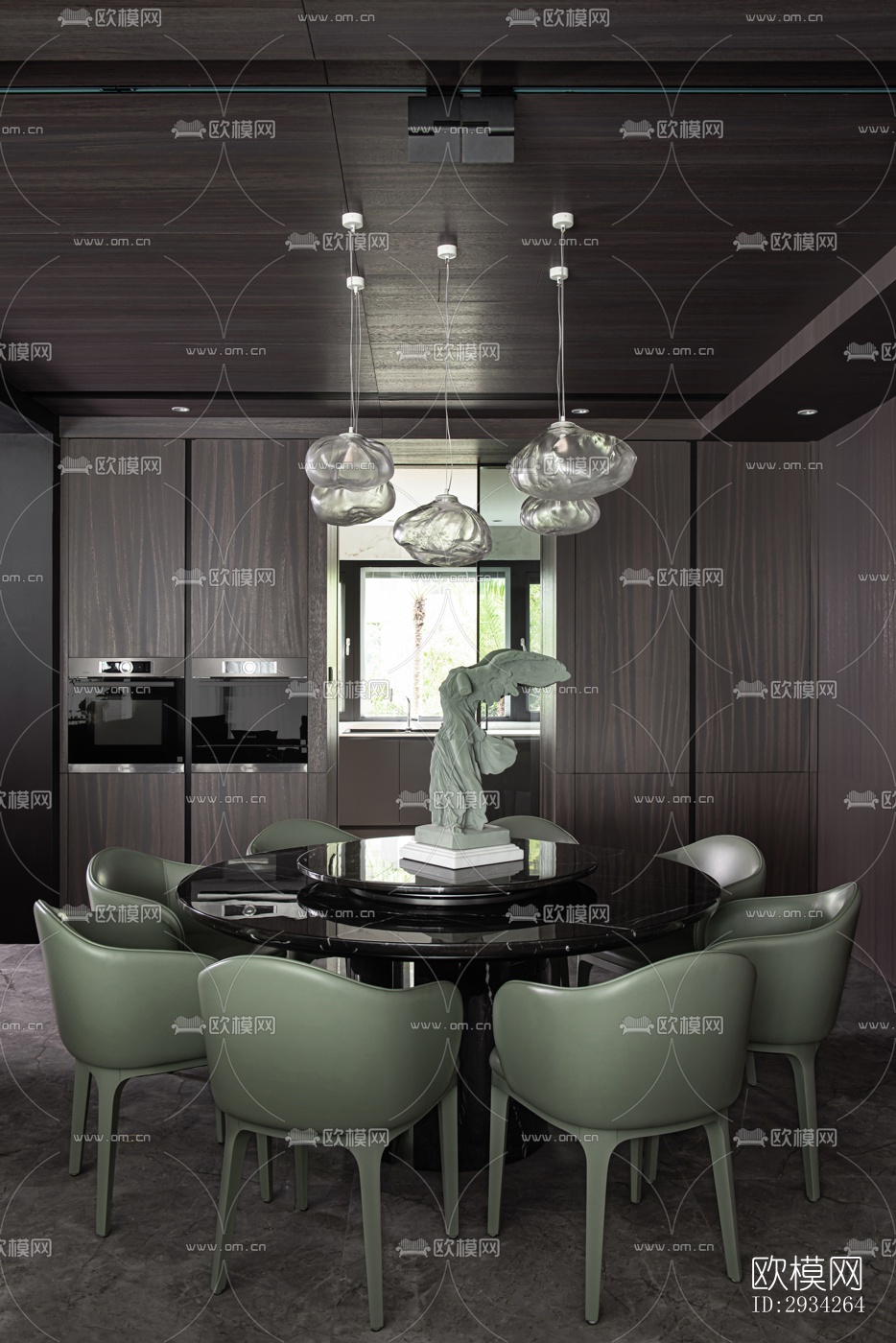 现代复式效果图下载（渲染图3）