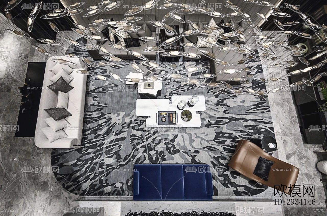 现代别墅效果图下载（渲染图10）