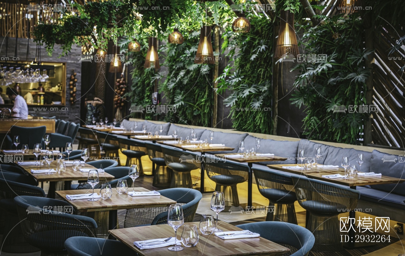 东南亚酒吧效果图下载（渲染图7）