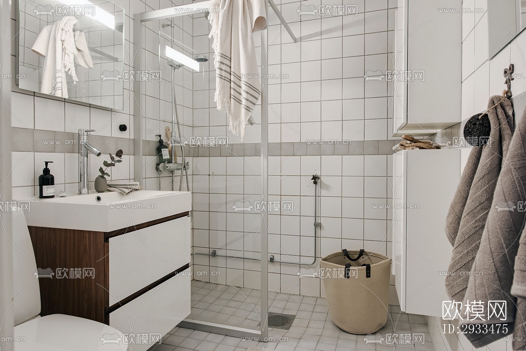 北欧公寓效果图下载（渲染图14）