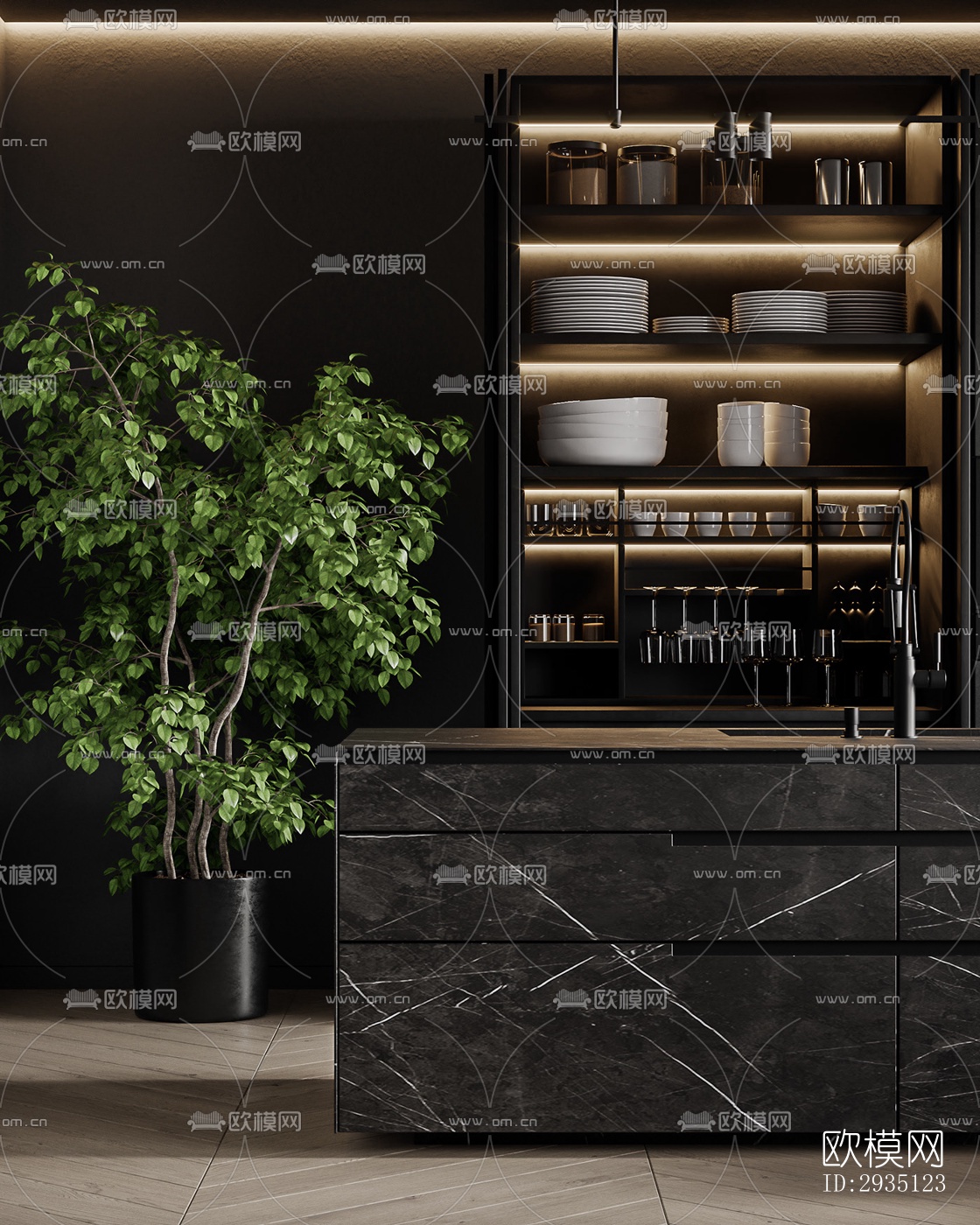 高级灰平层效果图下载（渲染图14）