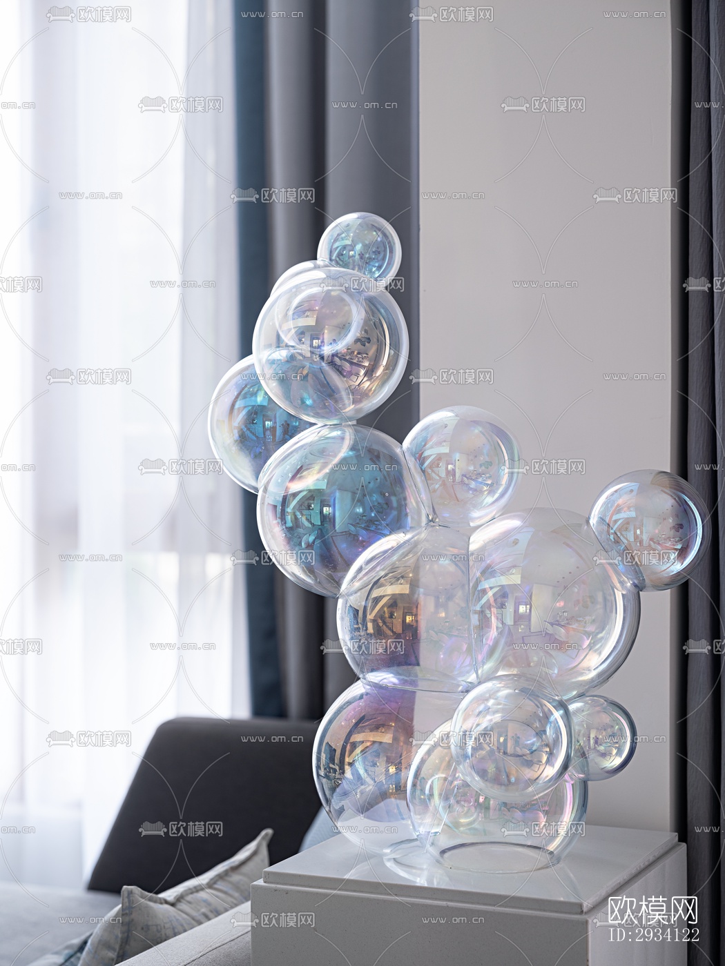 现代别墅效果图下载（渲染图7）