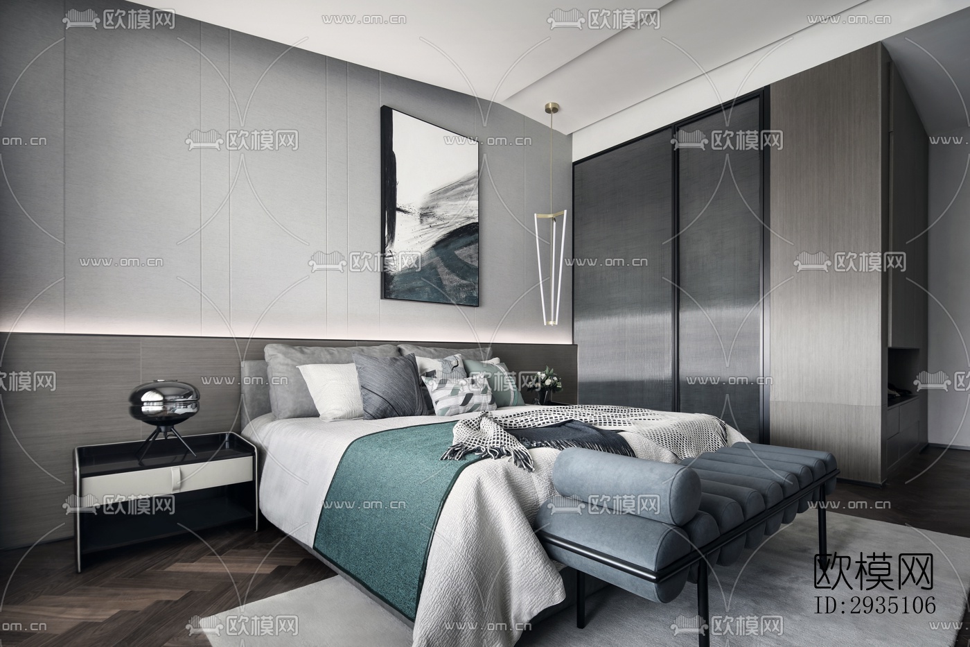 高级灰平层效果图下载（渲染图10）