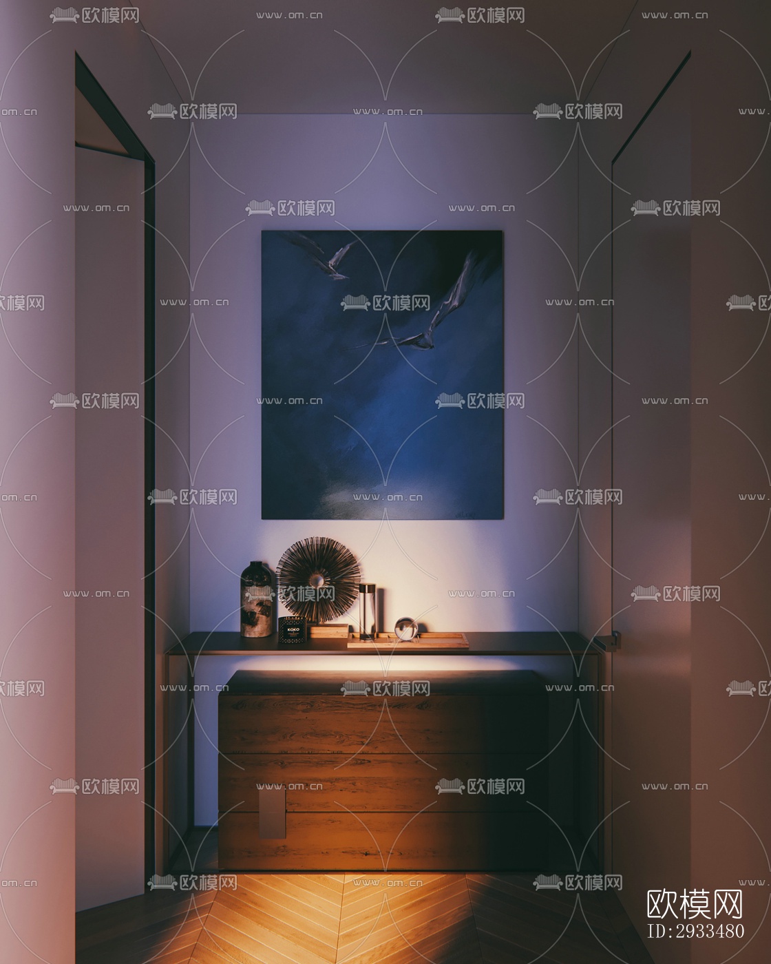 北欧公寓效果图下载（渲染图6）