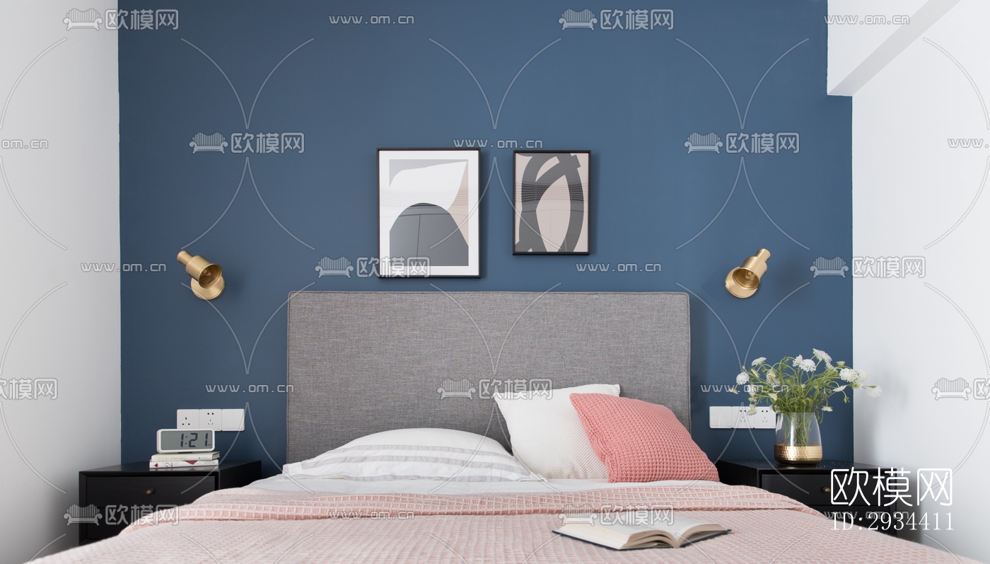 北欧平层效果图下载（渲染图19）