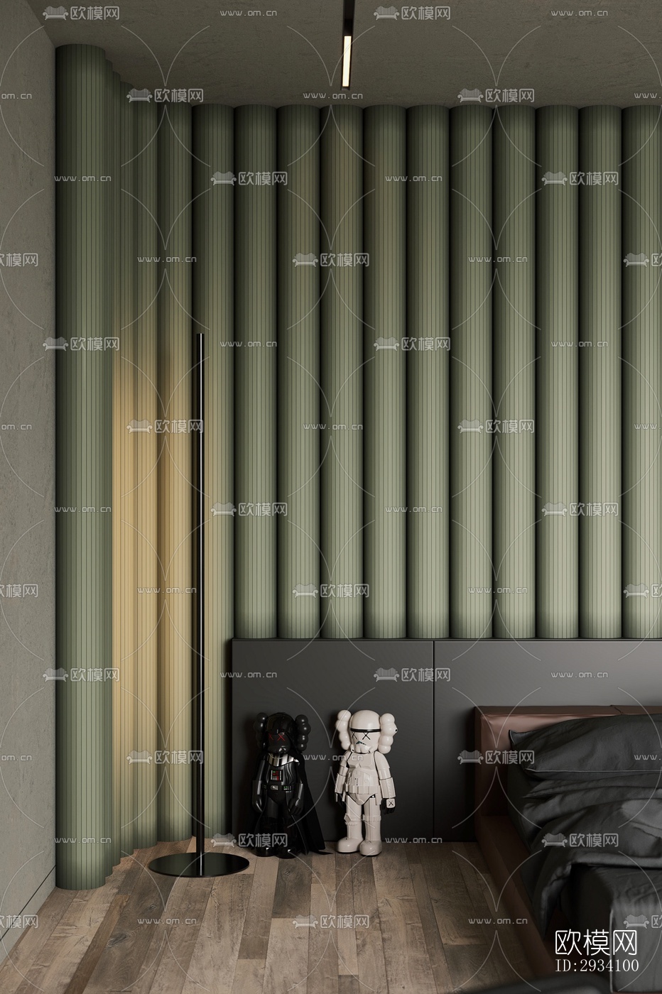 现代别墅效果图下载（渲染图5）