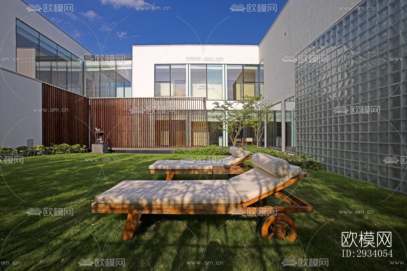 现代别墅效果图下载（渲染图17）