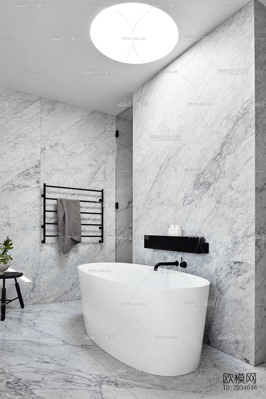 现代别墅效果图下载（渲染图2）