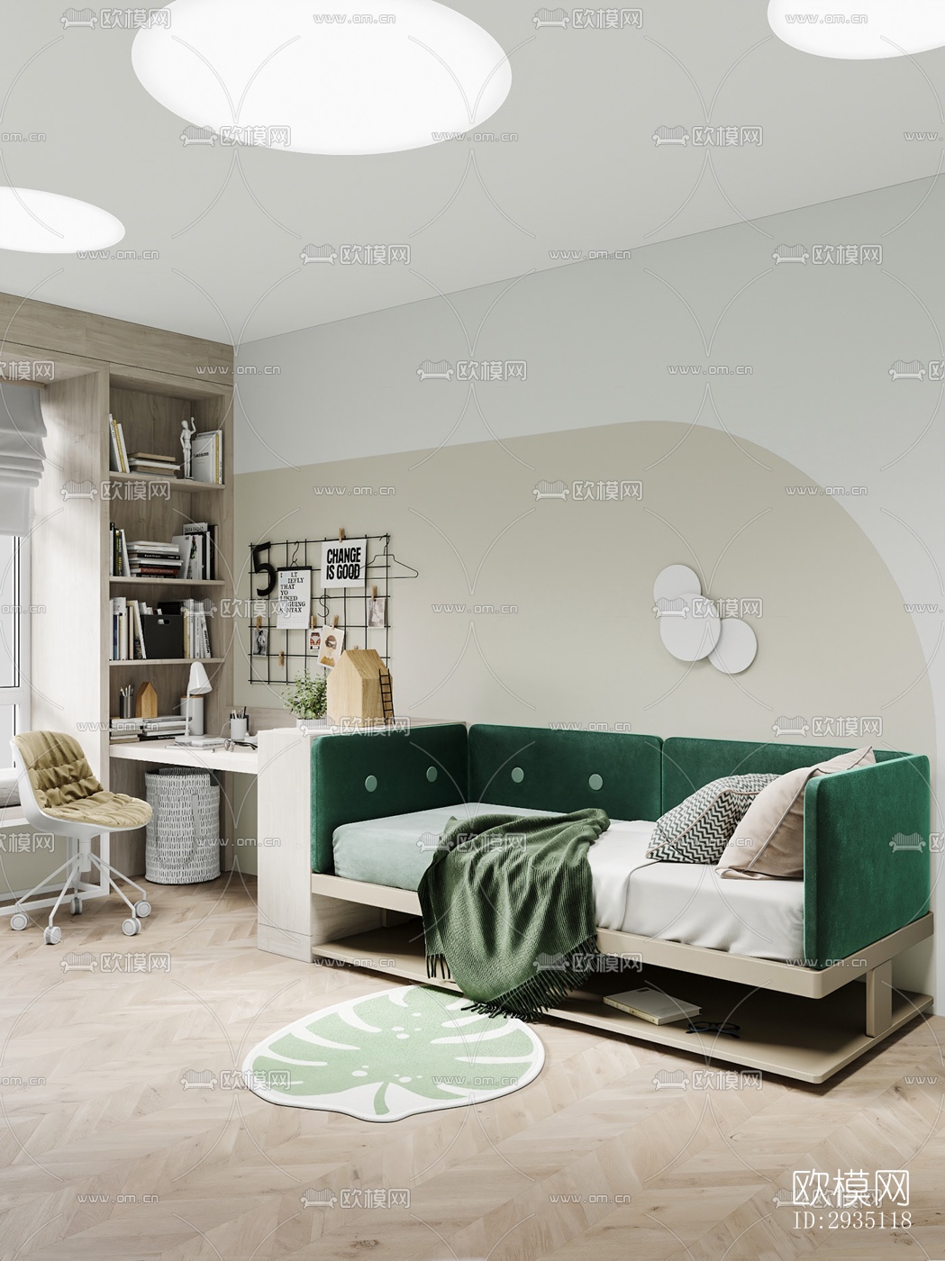 高级灰平层效果图下载（渲染图14）