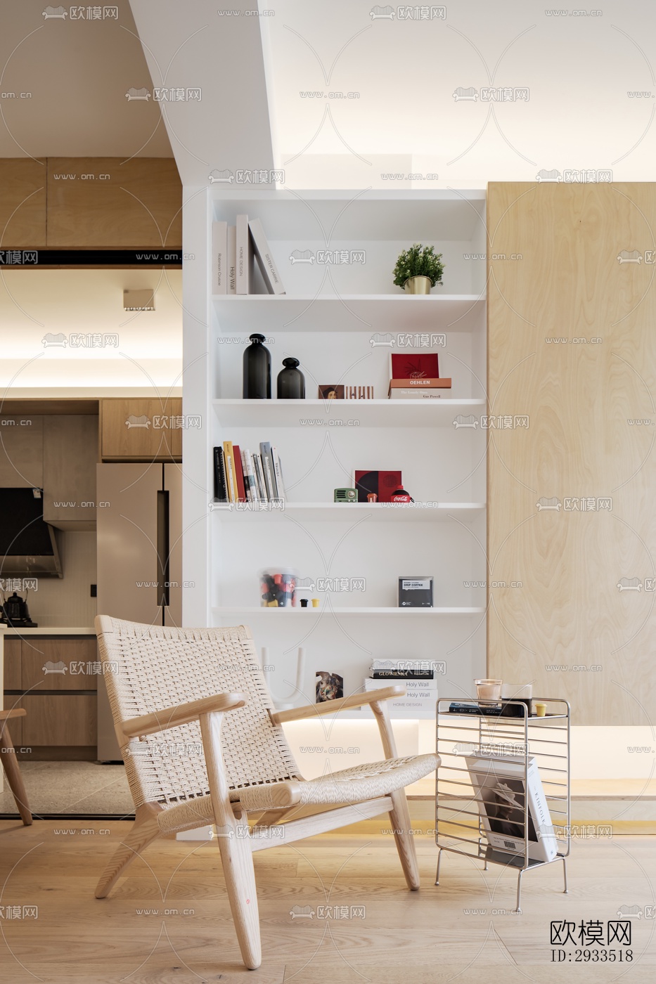 北欧公寓效果图下载（渲染图15）