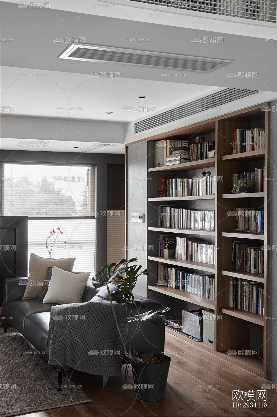 北欧平层效果图下载（渲染图13）