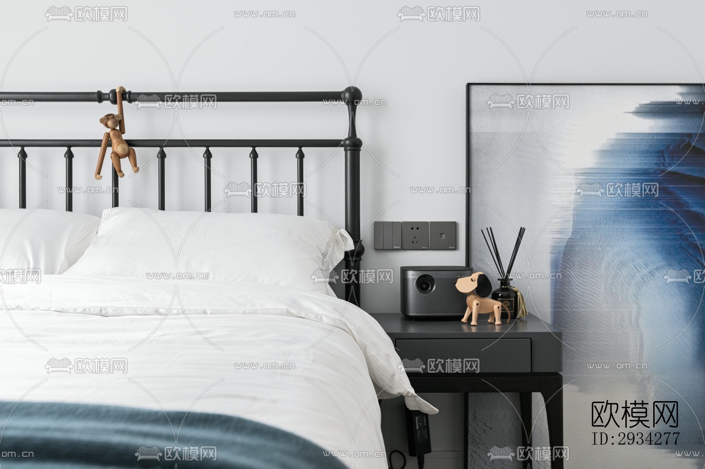 现代复式效果图下载（渲染图12）