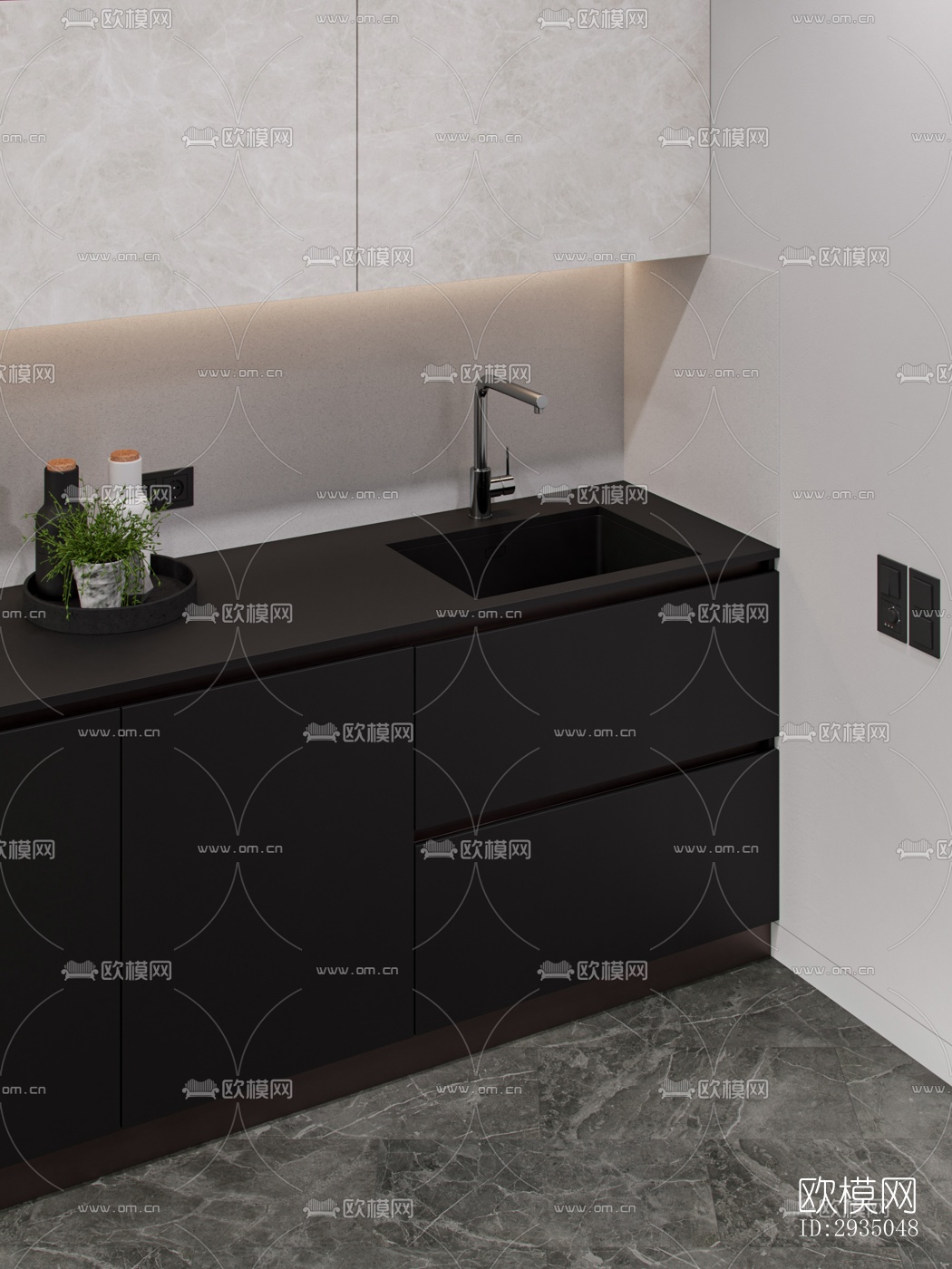 高级灰平层效果图下载（渲染图16）