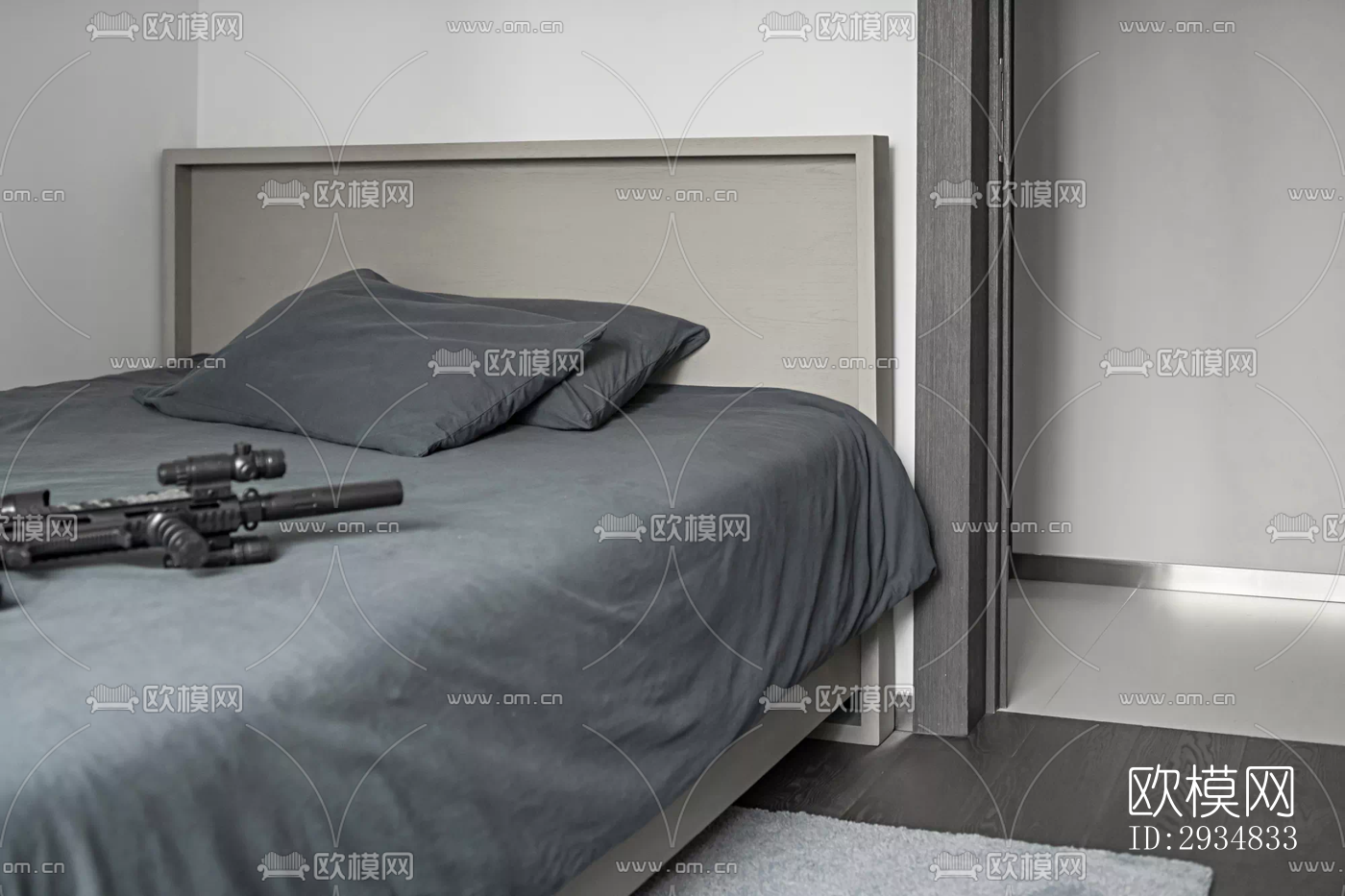 现代平层效果图下载（渲染图16）