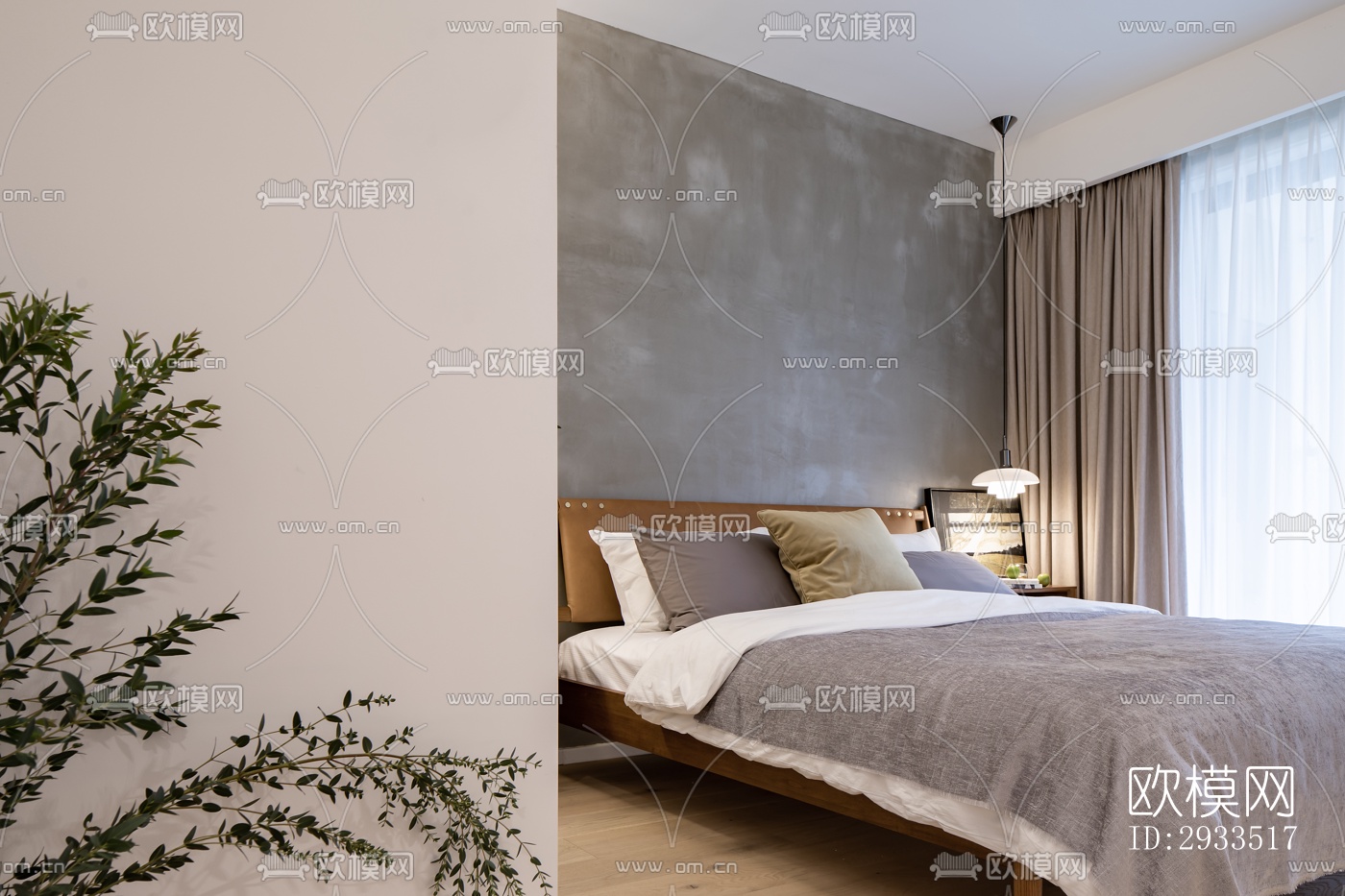 北欧公寓效果图下载（渲染图5）