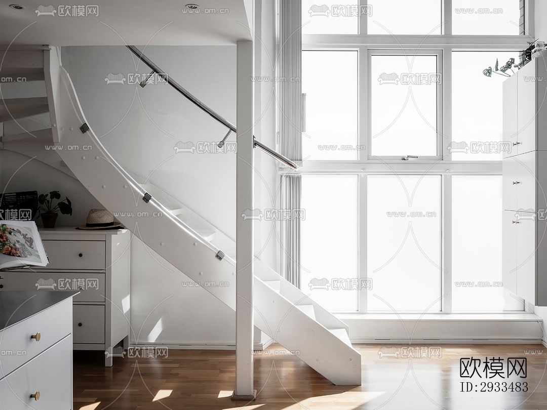 北欧公寓效果图下载（渲染图10）