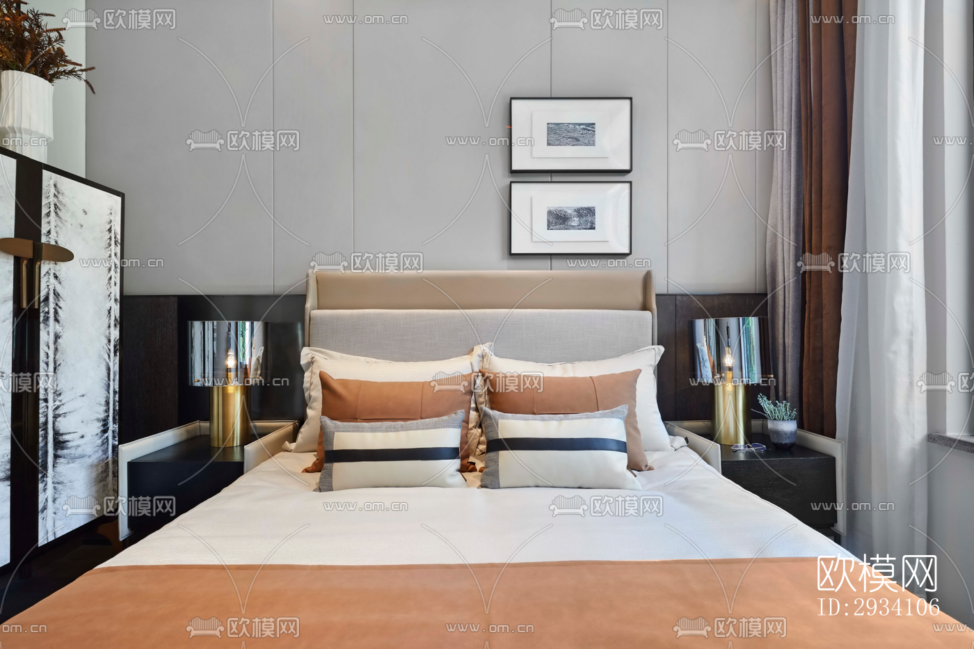 现代别墅效果图下载（渲染图7）