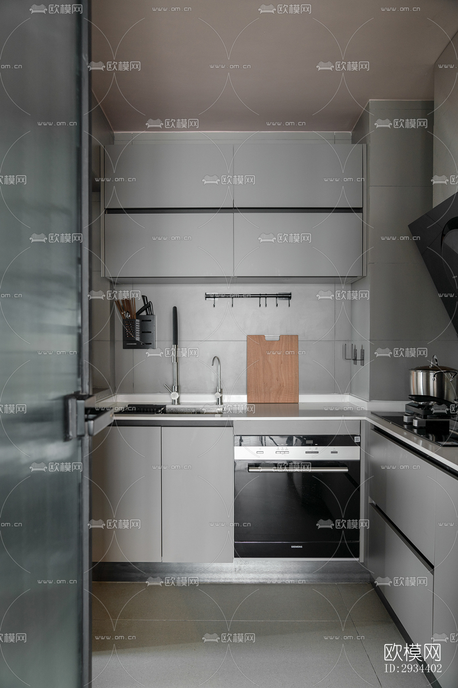 北欧平层效果图下载（渲染图8）