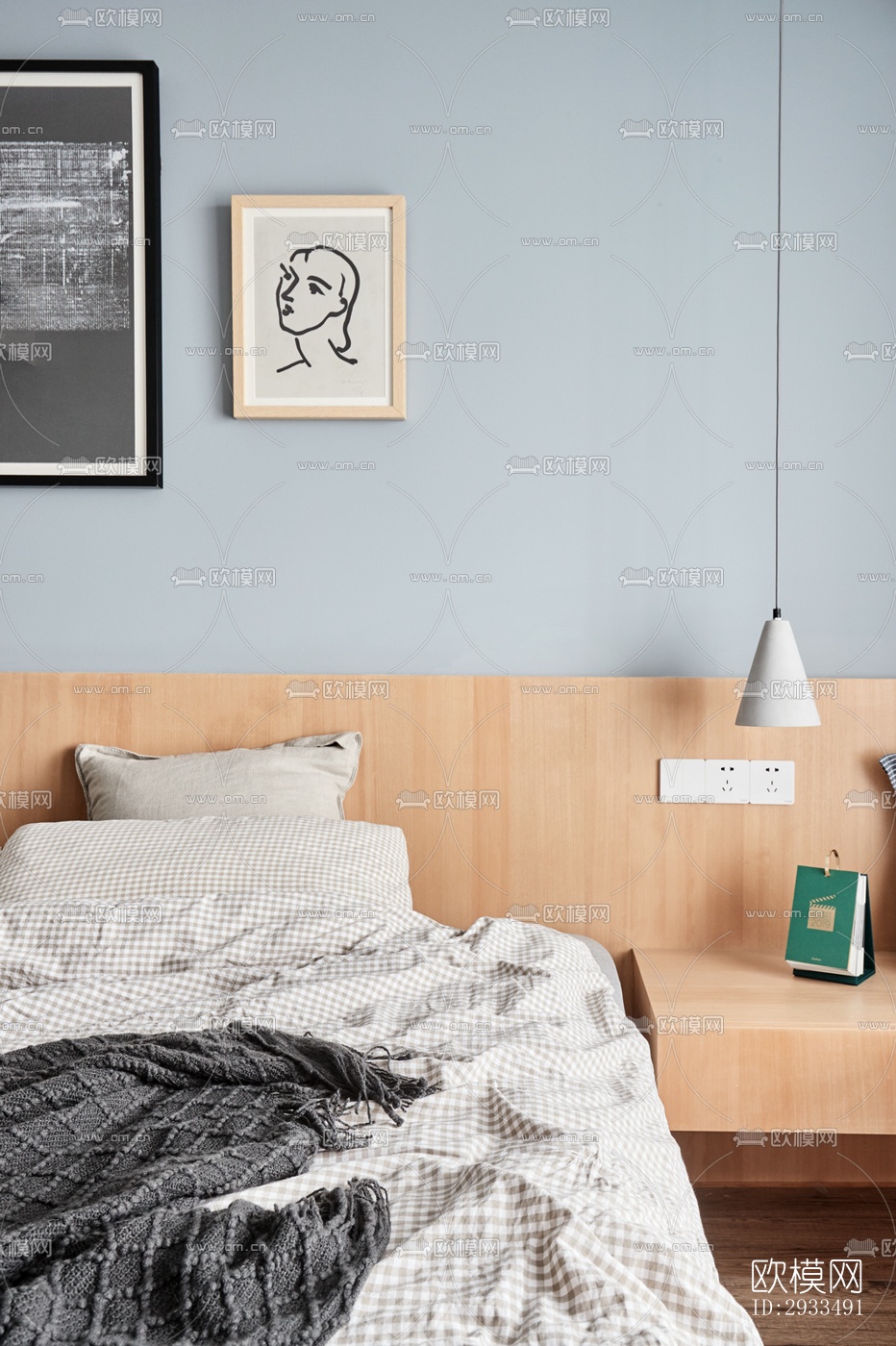 北欧公寓效果图下载（渲染图13）